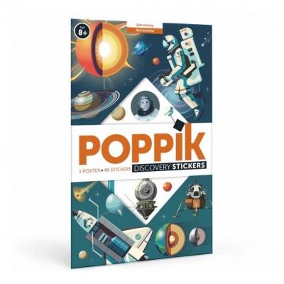 Stickerposter Astronomie - Poppik